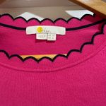Boden Pink Suffolk Cotton Scallop Jumper Size 6 Photo 6