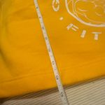 Gymshark  Fitness Cropped Sweatshirt Yellow Small Photo 3