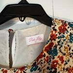 Pink Lily  Multicolor Floral Long Sleeve Dress Photo 2