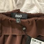 EGO  Official Brown Corset Top and Ruffle Skirt Set Photo 4