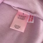 Juicy Couture Velour Rhinestone Tee size Large Lounge Velvet Y2K Shirt Baby Pink Photo 6