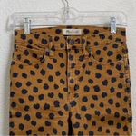 Madewell  10” High Rise Painted Spots Skinny Jeans Size 24 Photo 5