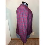 Pendleton  plaid blazer size 16 crimson blue Photo 7