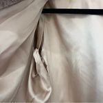 Cream Fur Vintage Long Coat Tan Size L Photo 9