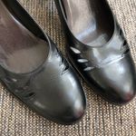 Etienne Aigner  Ville Heels Laser Cut Leather 9.5 Photo 1