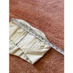 Cotton Candy LA Faux Leather Corset Top Strapless Ivory Cream Bustier M White Size M Photo 5