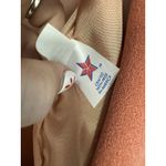 Vintage William Pearson Dress Womens 12 Long Sleeve Lined Bow 90s Orange Photo 8