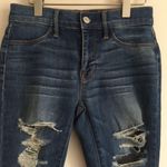 PacSun Womens Mid Rise Super Stretch Distressed Faded Ankle Jegging Jeans Photo 5