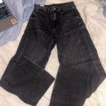 American Eagle  Black Wide-Leg Jeans Photo 0