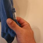 Disney Pooh Woman Blue Embroidered Polo Size 26/28 W 100% Cotton  Photo 1