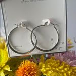 A New Day  Hoop Earrings Silver Collection Sterling Silver Jewelry New Photo 2