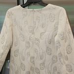 Trina Turk 💕💕 The Selfie Dress ~ Pavo Jacquard Winter White 10 NWT Photo 8