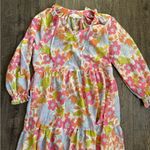 J.Marie The Ava Mae Long Sleeve Maxi Dress In Multi Floral Photo 4