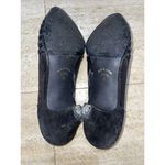 Tiffany Italy Beaded Mesh Pumps US 5.5 Japan 21.5 E Black‎ Velvet Black Photo 7