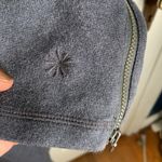 Athleta  Celebration Gray Long Sleeve Dress V-Neck W-942 Sz Small Tall Photo 3