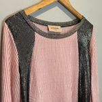 Loyd/Ford Stripe & Metallic Blouse Top Photo 1