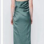🆕 SIMKHAI Hansel Halter Neckline Maxi Dress Park Slope Green Sz 4 Photo 9