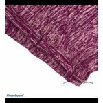 Tangerine  Marble Quarter Zip Pullover Neon Pink Orange Size Medium Photo 7