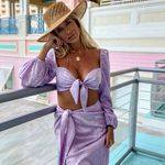 LOYO Boutique Lilac Two Piece Set Photo 8