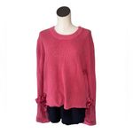 French Connection NWT Women's Side Drawstring Tie Sweater XL In Color ROSEKISS Photo 1