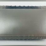 Genuine Leather Gray Crocodile Crossbody Shoulder Strap Bag With Scarf Detail Photo 5