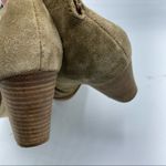 Splendid  Brown Suede Slouchy Ankle Boots Womens 7.5 Shooties Stacked Heel Fall Photo 5