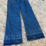 Free People Patchwork Wide Leg Jeans Photo 7