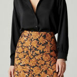 Sézane Malia Quilted Mini Skirt, Dela, FR44/US12 Photo 0