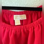 Michael Kors  Off The Shoulder Blouse Pink Large Photo 1