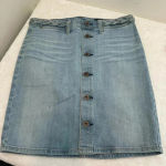 AG Adriano Goldschmied Adriano Goldschmied Button Front Denim‎ Skirt Photo 2