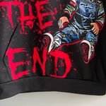 Chucky Printed Graphic Sweatshirt Hoodie Red Photo 2