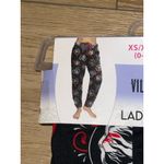 Disney NEW  Villains Ursula Evil Hearts Women’s Jogger Sleep Pants XS (0-2) Photo 2