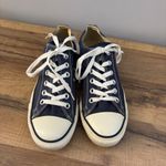Converse  Chuck Taylor All Star Low Canvas Sneakers Shoes Dark Blue Women’s Photo 5