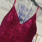 Honey and Rosie Maxi Hot pink dress with Slit! Photo 2