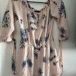 Privy pink floral romper Photo 0