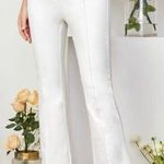 SheIn NWT! Bai Sz L Fabulous High Waisted Off White Pants Photo 0