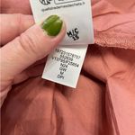 Lands' End Eyelet Ruffle Sleeve Popover Top peachy pink size M Photo 6