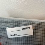 Theory  green blue micro plaid treeca windham wool dress pants trousers size 6 Photo 13