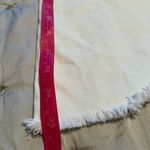 SER.O.YA Low Rise Flare White Distressed Raw Hem Jeans NWT sold out Size 29 Photo 11