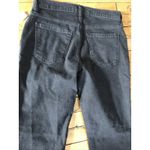 Old Navy Black Denim Jeans Boyfriend Midrise Blackjack Size 4 NWT Photo 2