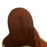 Derek Lam 10 Crosby 'Fiona' Sandal 7.5 Wooden Calf Hair Platform Bohemia… Photo 5