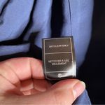 Cupcakes and Cashmere Linen Blend Open Blazer Navy Size Large Blue Photo 5