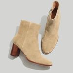 Madewell NIB The Mira Side-Seam Ankle Boot in Suede Size 5H Photo 0