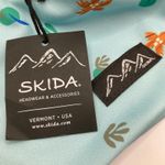NWT Skida Nori Blue Leaf Print Running Hat Womens S/M Lightweight Ski Outdoors Photo 6