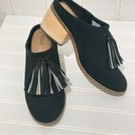 Toms Black Leila Slip On Heeled Mule 609 Photo 1