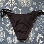 SKIMS  Black Tie-Side Bikini Bottom Photo 1