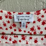 & Other Stories & Other Stories Wrap Mini Dress in Red Floral Print Size 6 Photo 3