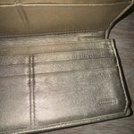 Coach Vintage Turnlock Signature Slim Envelope Flap Signature C Jacquard Wallet Photo 11