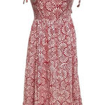 Bohemian Batik Block Print Hippie Gypsy Tie Photo 0