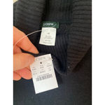 J.Crew  Black Cashmere Wool Turtleneck Dress Old Money Quiet Luxury Vintage XS Photo 3